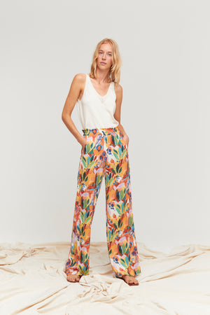 PANTALON GARDEN NARANJO LIA