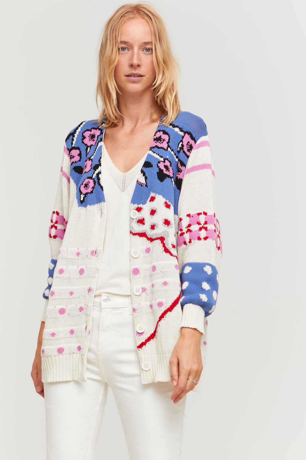 CARDIGAN FLORES OCON