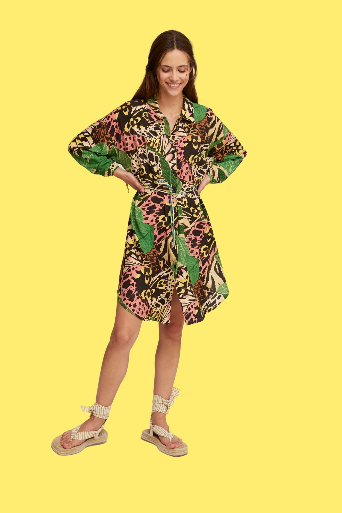 VESTIDO CAMISERO WILD DIANE