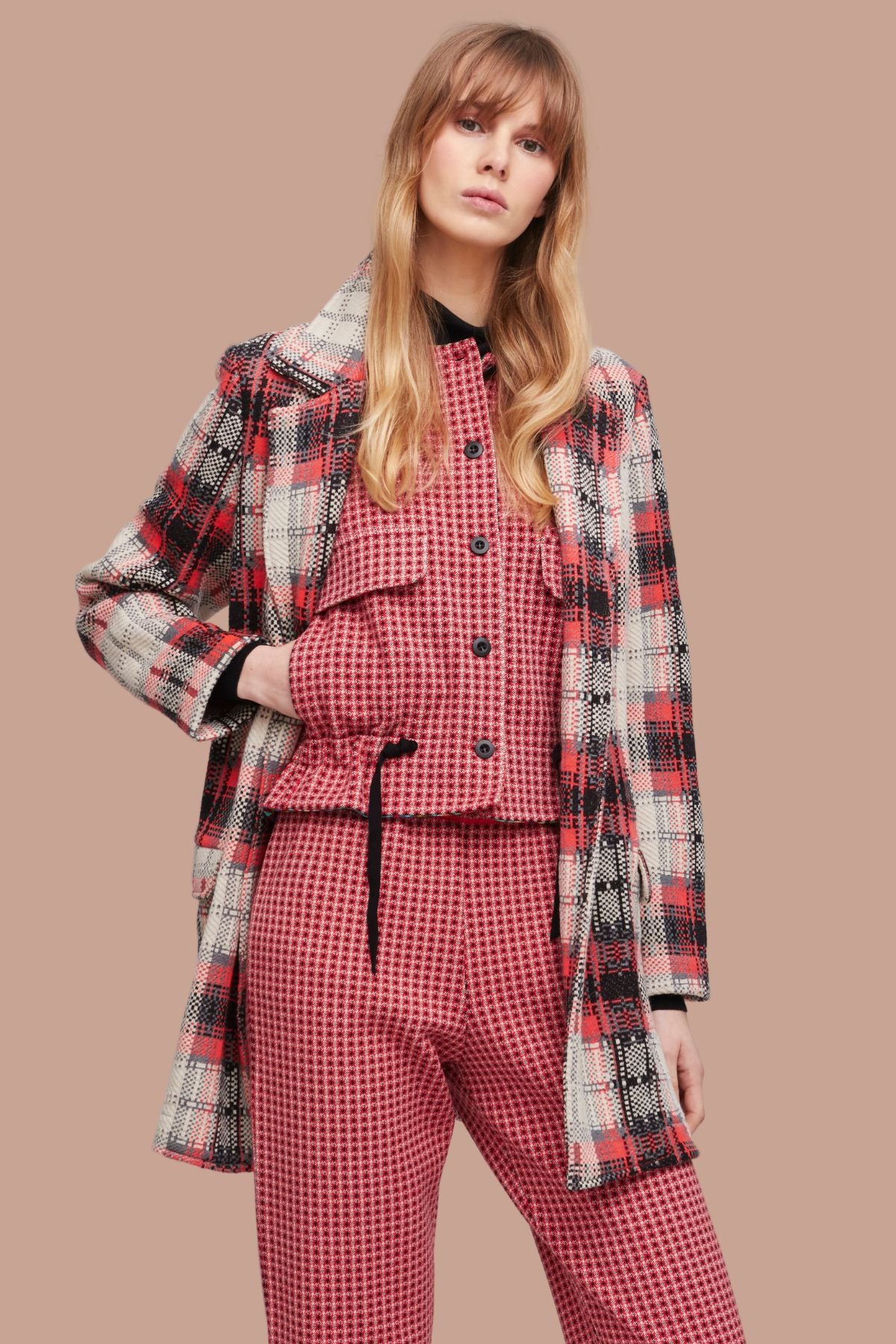CHAQUETA CUADROS DRACO