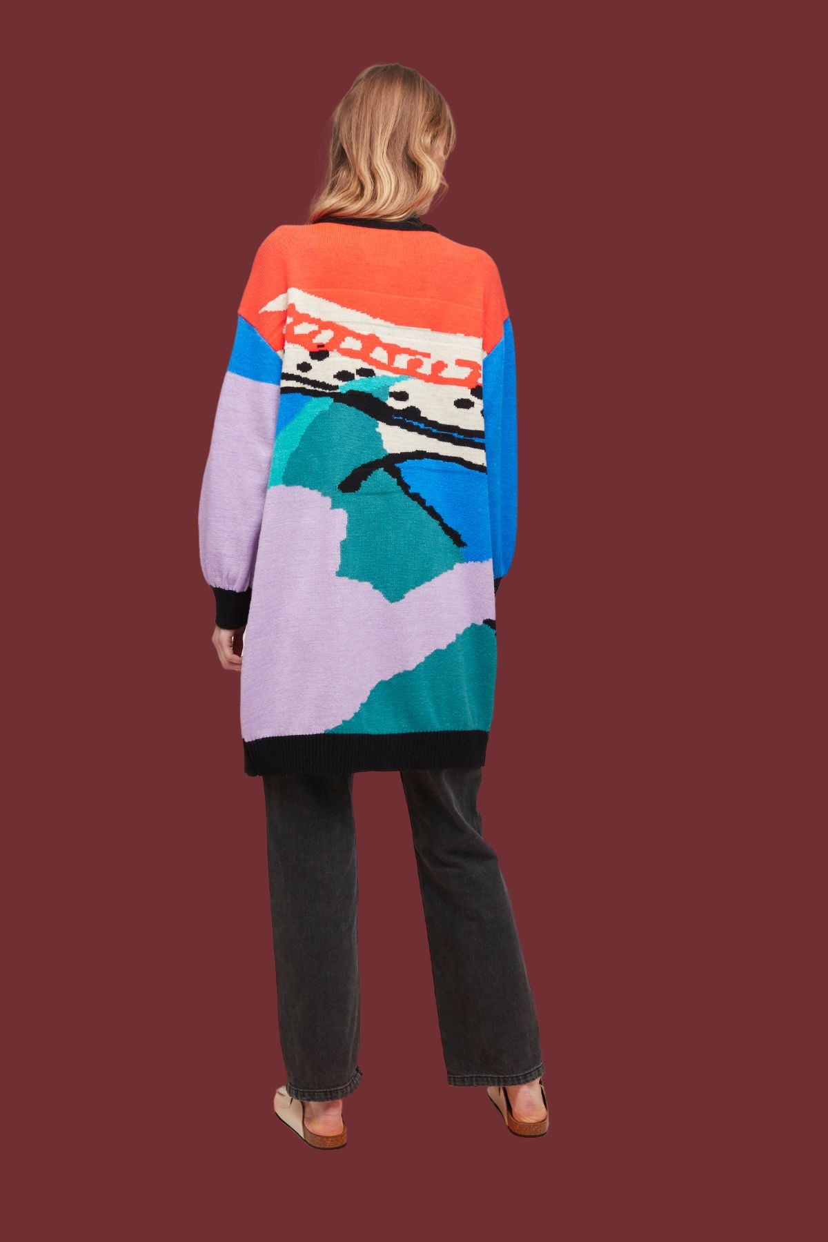 CARDIGAN OVERSIZE NEKAR